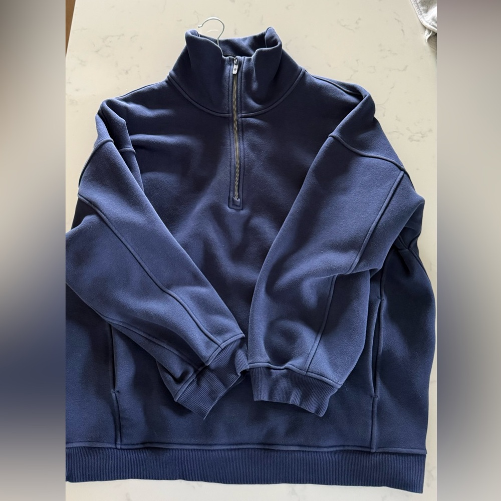 Lululemon Scuba Oversized Funnel Neck Half Zip